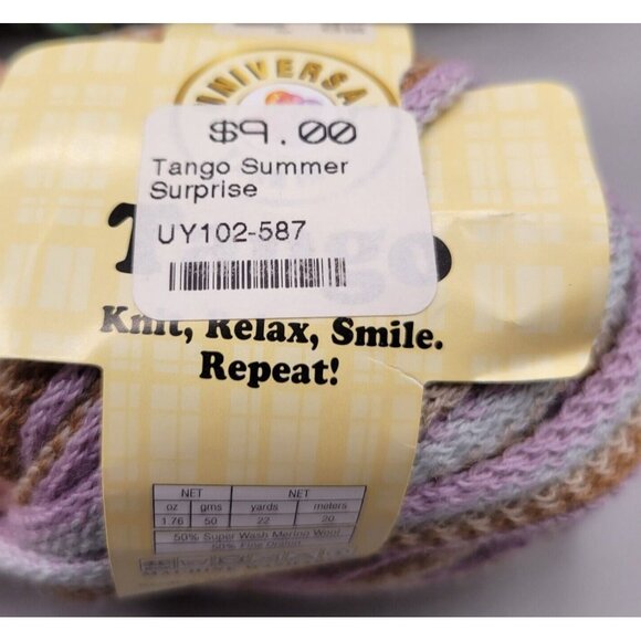 Yarn Mixed Lot 9 Rolls Universal Yarn Co Trendsetter Yarns Multicolor Variegated - Picture 2 of 7